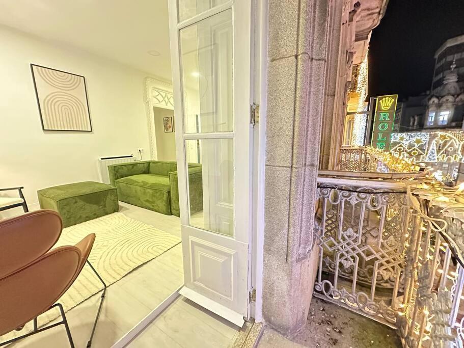 Elegante Hogar En El Centro Apartment Vigo Exterior foto